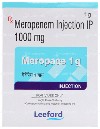 Meropace 1 GM Injection 20 ML